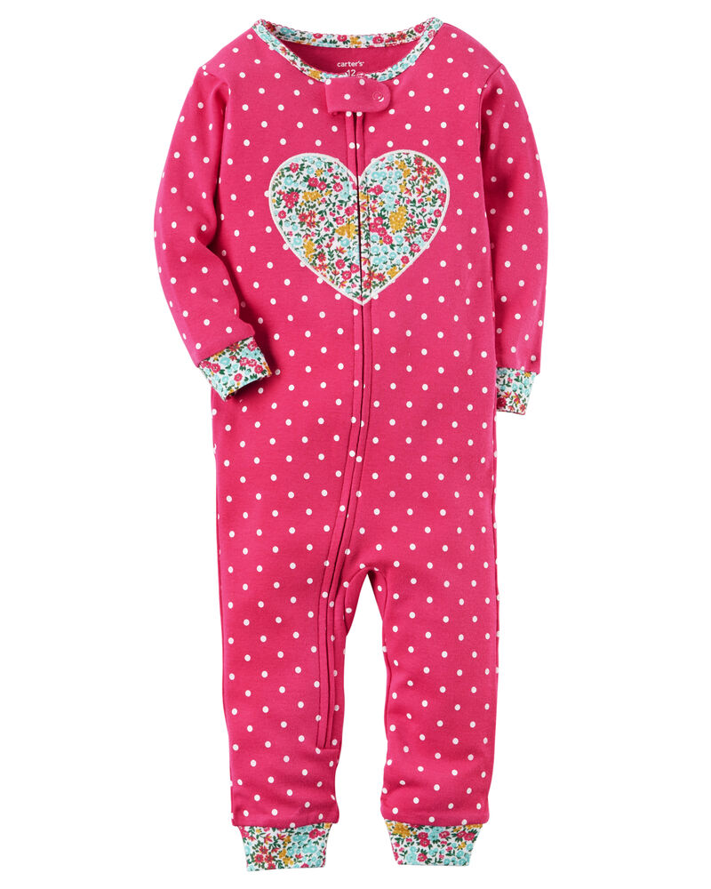 1 Piece Snug Fit Cotton Footless Pjs Carters Com