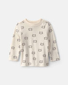 Baby Girl 2-Piece Cat Corduroy Overall Set - Pink, image 3 of 6 slides