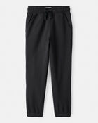 Boys Cotton Joggers - Black, image 1 of 4 slides