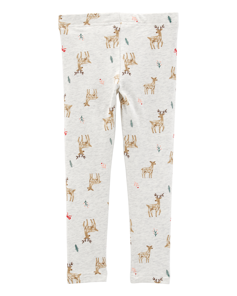 B&eacute;b&eacute; Legging &agrave; motifs de rennes, image 2 sur 3 diapositives
