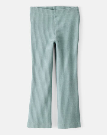 Tout-petit fille - Pantalon évasé en coton – Vert, 