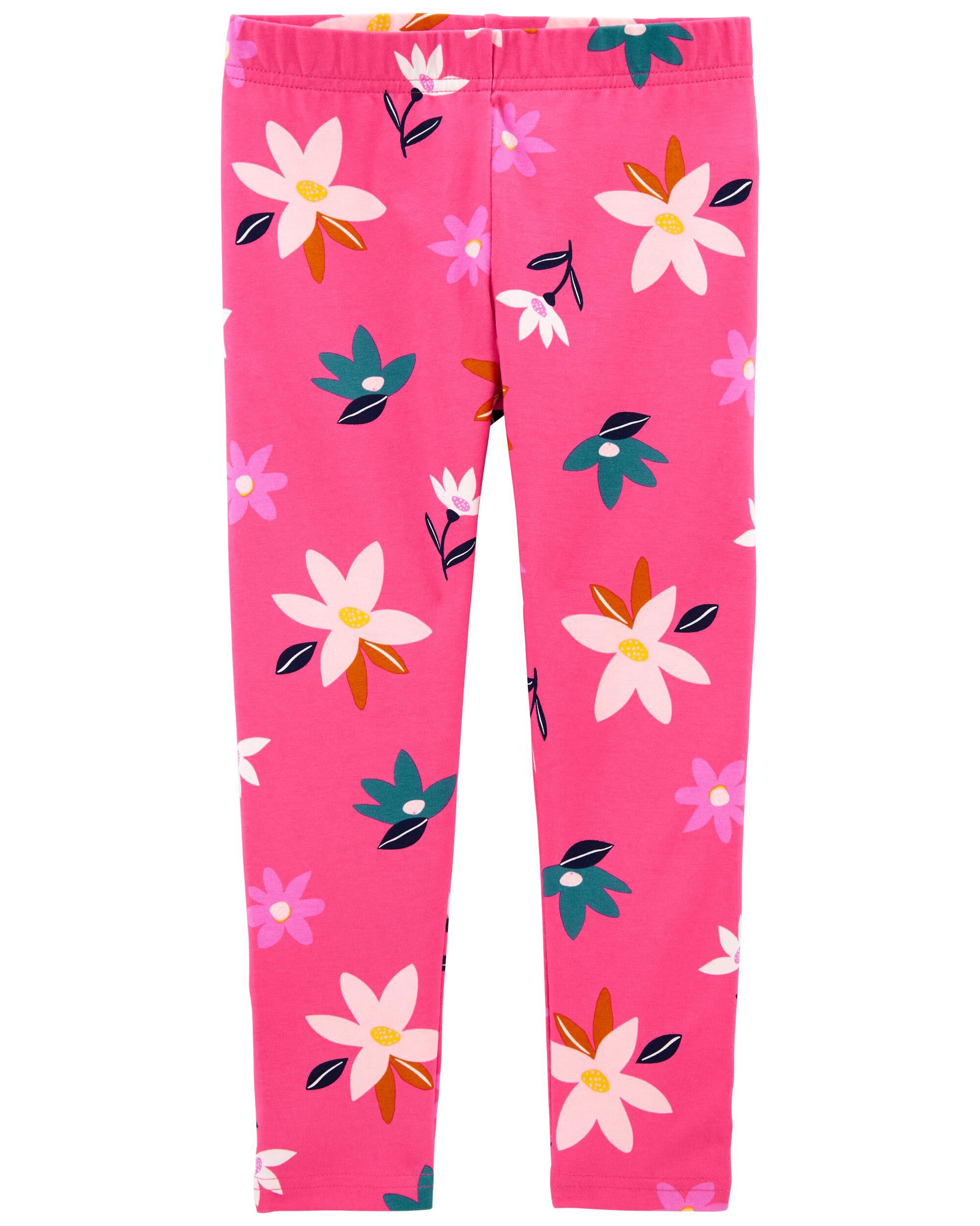 Floral capri leggings discount