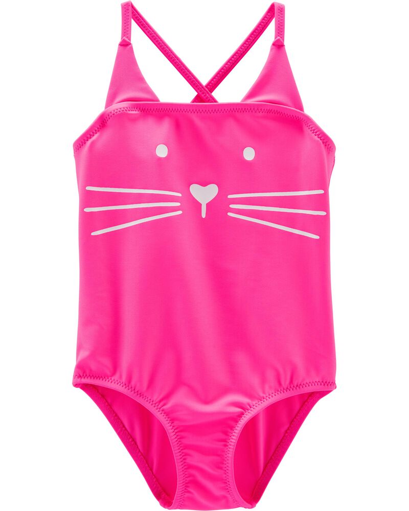 Maillot De Bain 1 Piece A Chat Carters Com