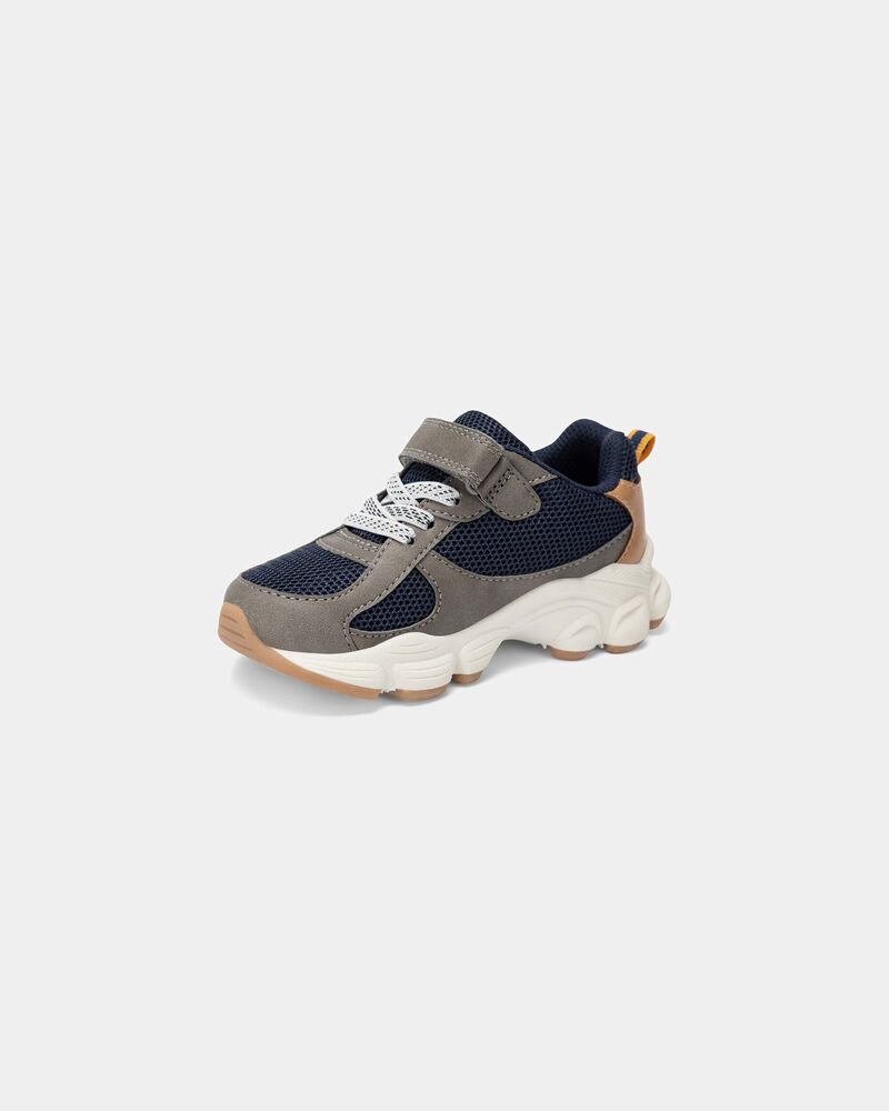 Toddler Boy Athletic Sneakers - Brown, image 6 of 6 slides