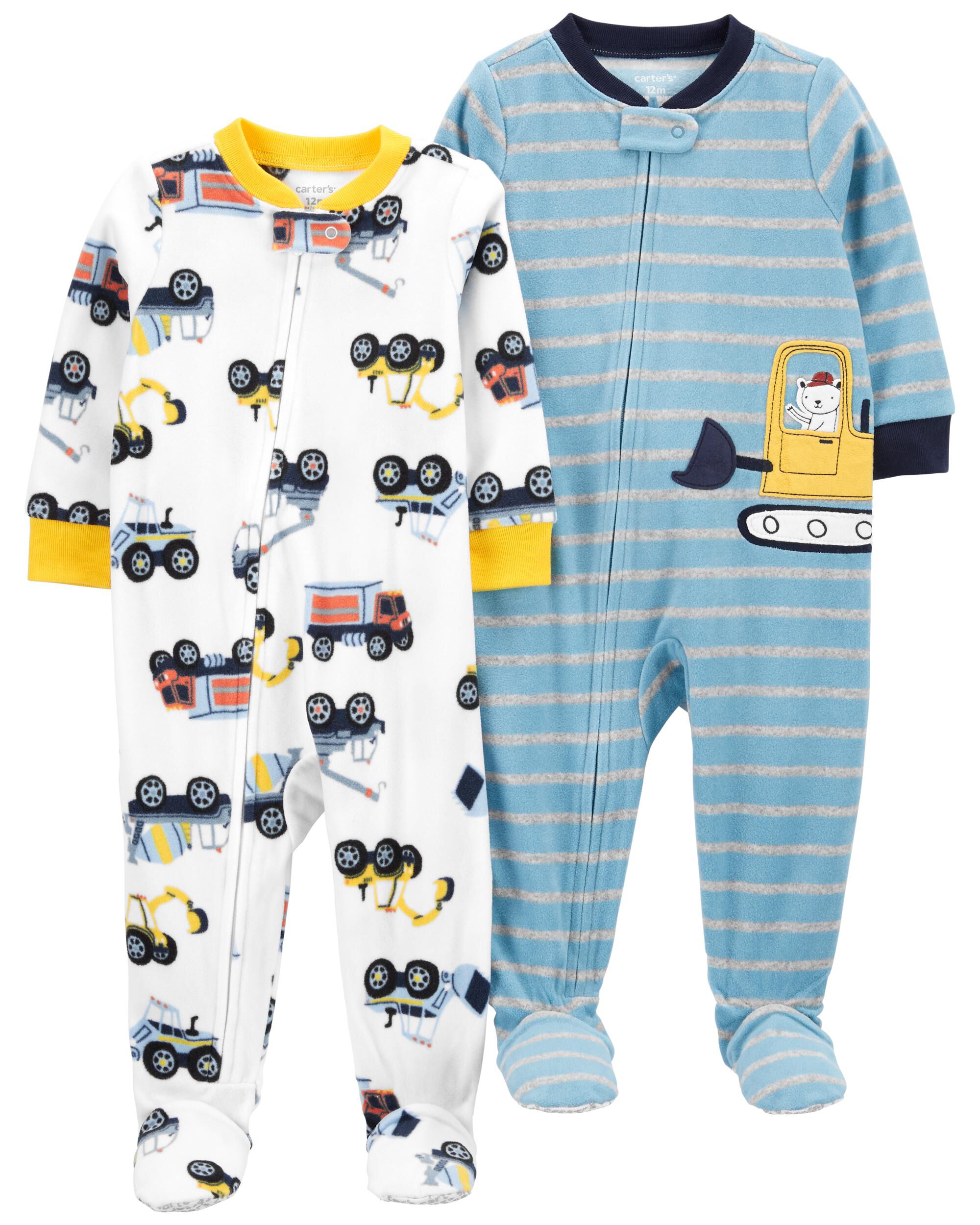 Carters fleece pj hot sale