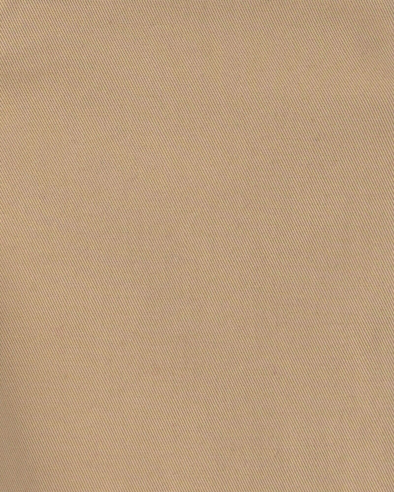 Baby Boy Twill Suspender Pants - Khaki, image 3 of 4 slides
