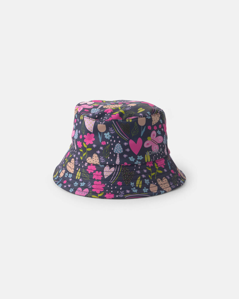 Toddler Girl Kombi Undercover Hat - Floral, image 1 of 1 slides