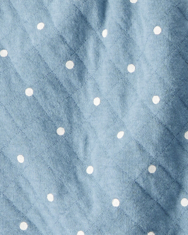Baby 3-Piece Polka Dot Quilted Little Vest Set, image 4 of 5 slides