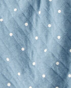 Baby 3-Piece Polka Dot Quilted Little Vest Set, image 4 of 5 slides
