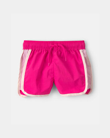 Baby Girl Colourblock Active Shorts - Pink, 