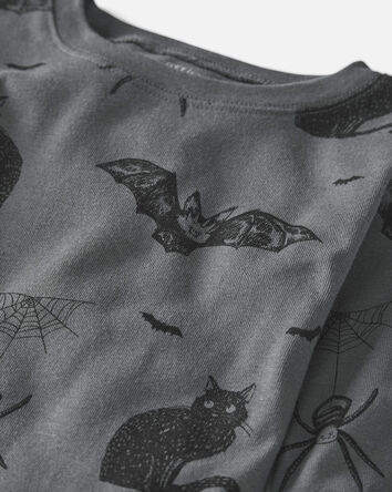 Kids 2-Piece Organic Cotton Pyjamas in Spooky Creatures, 