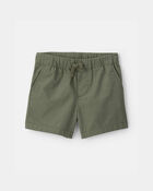 Baby Boy Canvas Shorts - Green, image 1 of 4 slides