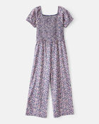 Kid Floral Jumpsuit, image 1 of 3 slides