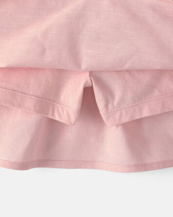 Tout-petit fille - Ensemble 2 pi&egrave;ces haut et jupe - Rose, 