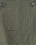 Baby Boy 2-Piece Dinosaur Long-Sleeve Overall Set - Olive Green, image 4 of 6 slides