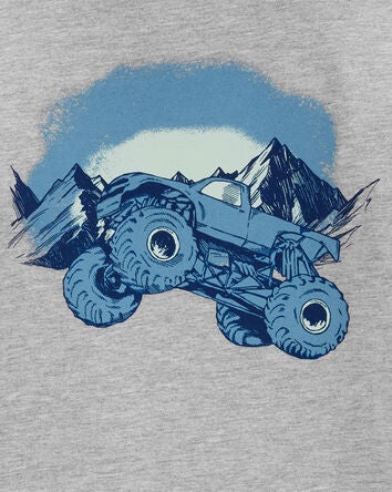 Kid Monster Truck Graphic Tee, 