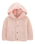 Baby Hooded Cardigan, image 1 of 3 slides