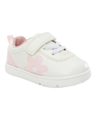  Every Step® First Walker  Flower Casual Sneakers - White, image 1 of 7 slides