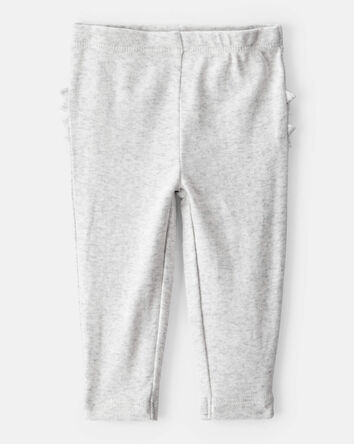 Bébé Emballage de 2 pantalons à enfiler à motifs de fleurs, 
