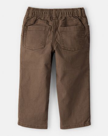 Toddler Boy Tapered Washed Jeans - Brown, 