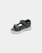 Tout-petit gar&ccedil;on - Sandales clignotantes, alligator - Vert, image 6 sur 6 diapositives