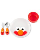 Toddler Sesame Street Mealtime Set - Elmo, image 1 of 2 slides