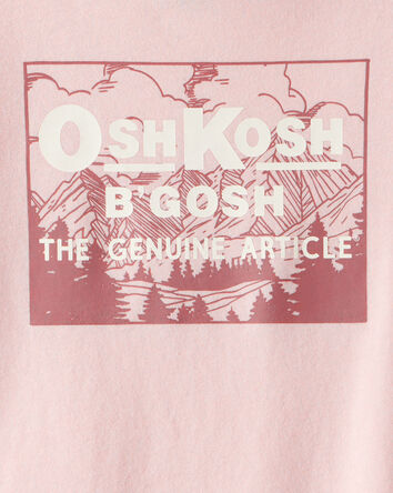 Filles - T-shirt à manches longues et imprimé rétro OshKosh B'Gosh – Rose, 