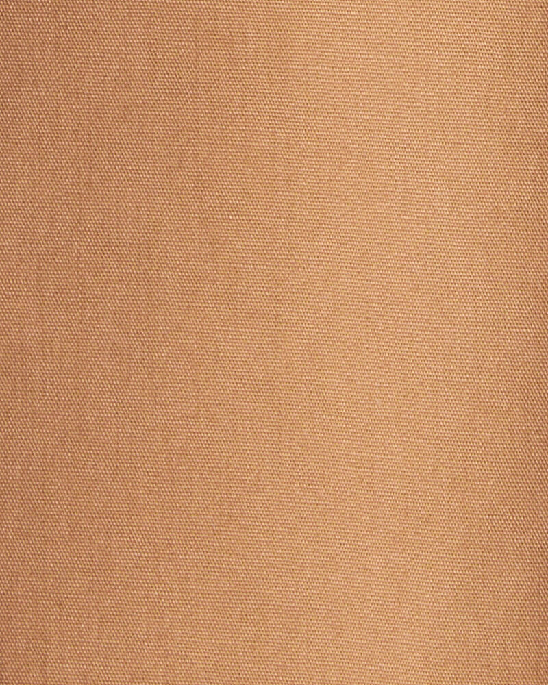 Toddler Boy Cotton Pull-On Fashion Pants - Brown, image 3 of 4 slides