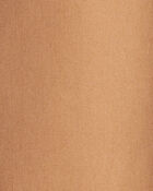 Toddler Boy Cotton Pull-On Fashion Pants - Brown, image 3 of 4 slides