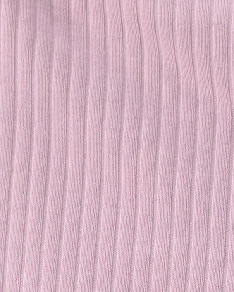 Baby Girl 2-Pack Organic Cotton Ribbed Cartwheel Shorts, image 5 of 6 slides