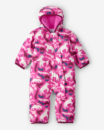 B&eacute;b&eacute; fille - Columbia&trade; Combinaison en polaire licorne - Rose, 
