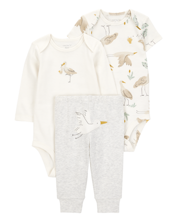 Baby 3-Piece Stork Little Character Set, 
