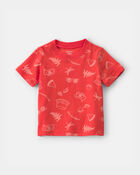 B&eacute;b&eacute; gar&ccedil;on - T-shirt d&rsquo;&eacute;t&eacute; - Orange, image 1 sur 2 diapositives