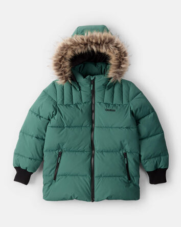 Garçons - Veste urbaine pour garçons chaude et tendance, 