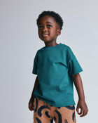 Toddler Relaxed Tee - Green, image 3 of 6 slides