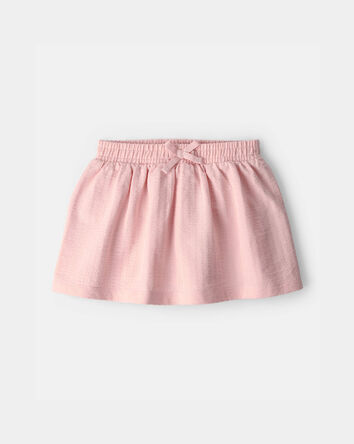 Toddler Girl Seersucker Skort - Pink, 