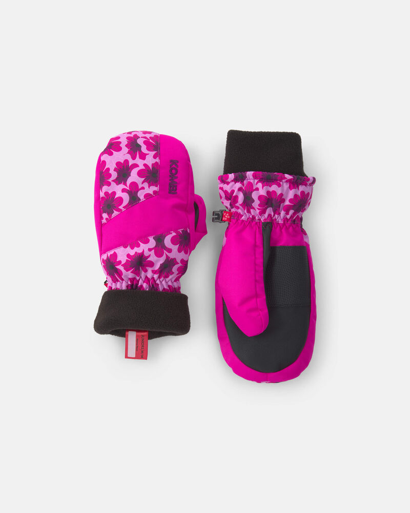 Filles - Mitaines Peaked Kombi - Fleurs, image 2 sur 2 diapositives