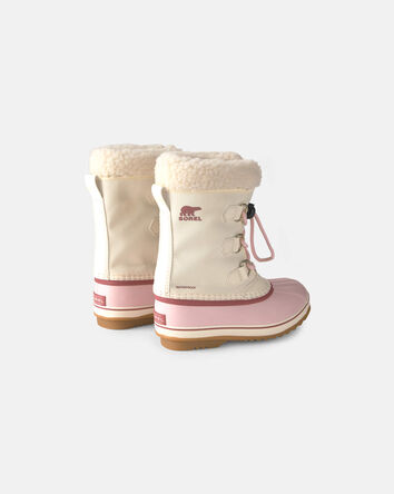 Girls SOREL Yoot Pac&trade; Winter Snow Boot - White, 
