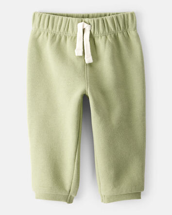 Baby Boy Cotton Pull-On Pants - Green, 