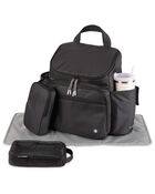Forma Next Backpack Diaper Bag - Black, image 3 of 7 slides