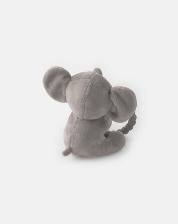 Elephant Plush With Teether, 