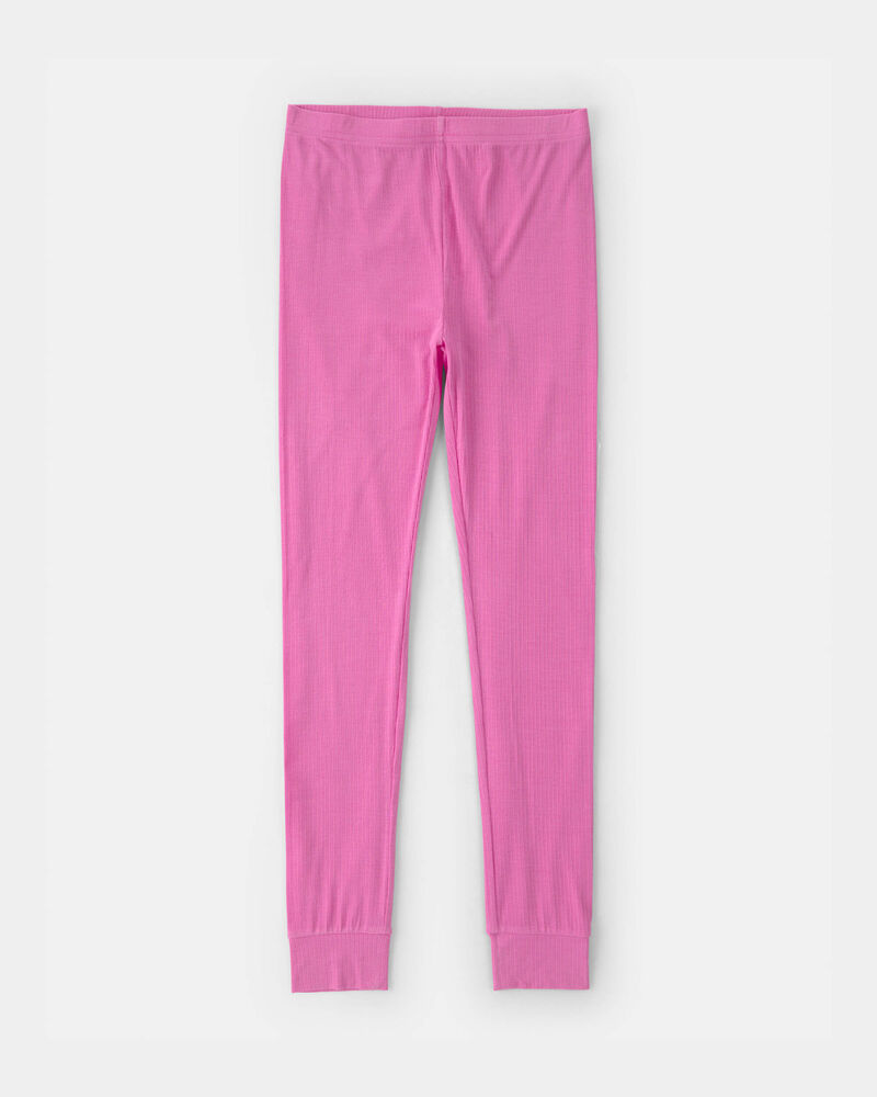Girls PurelySoft Short-Sleeve Snug Fit 2-Piece Pyjama Set - Pink, image 2 of 7 slides