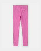 Girls PurelySoft Short-Sleeve Snug Fit 2-Piece Pyjama Set - Pink, image 2 of 7 slides