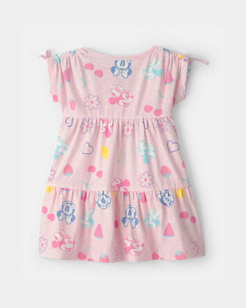 B&eacute;b&eacute; fille - Robe &agrave; imprim&eacute; de fruits et Disney&copy; Minnie Mouse - Rose, 