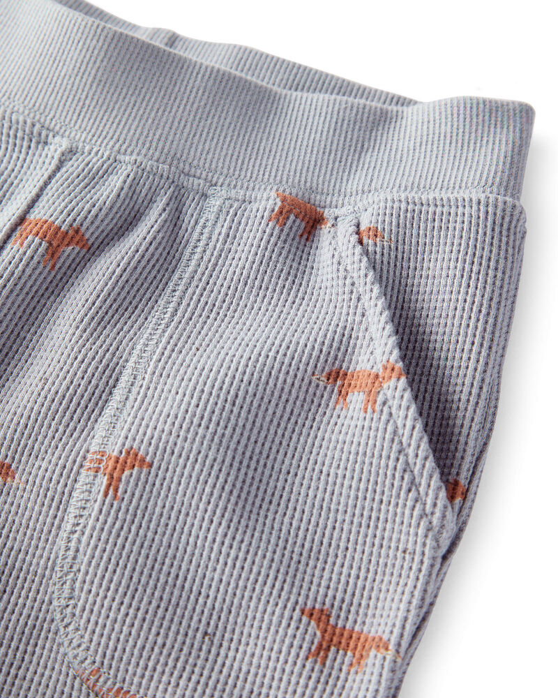 Tout-petit - Pyjama en coton biologique à imprimé Ombre de renard, image 2 sur 6 diapositives