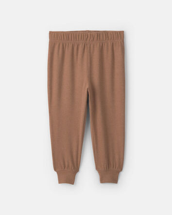 B&eacute;b&eacute; gar&ccedil;on - Ensemble 2 pi&egrave;ces haut manches longues et pantalon &ndash; Brun, 