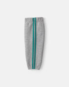 Baby Boy 3-Piece '28' Varsity Hooded Layering Set - Green, image 3 of 7 slides