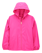 Solid Windbreaker Jacket - Pink, image 1 of 3 slides