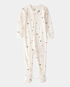 Baby 1-Piece Halloween 100% Snug Fit Cotton Footie Pyjamas, image 1 of 3 slides