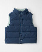 Baby 2-in-1 Puffer Vest Made with Recycled Materials, image 1 of 5 slides